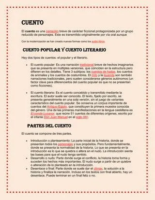 Las 5 partes y caracteristicas clave de un cuento: introduccion, nudo, desenlace, personajes y temas image 2