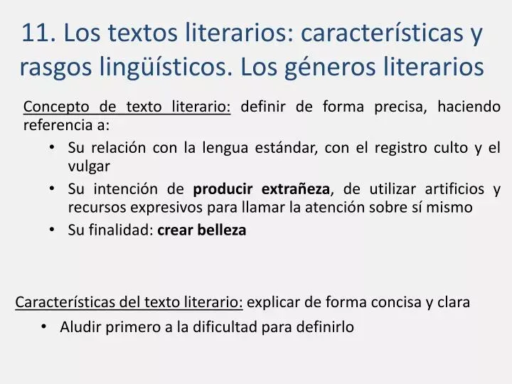 Los principales subgeneros liricos y sus caracteristicas esenciales photo 1