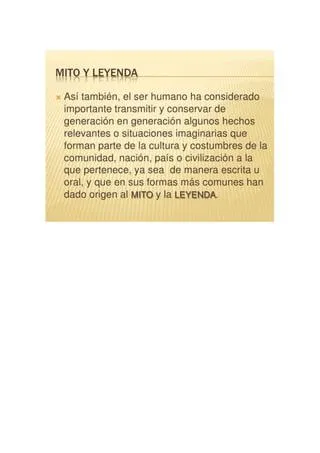 Las 5 caracteristicas mas comunes de los mitos y sus ensenanzas photo 0