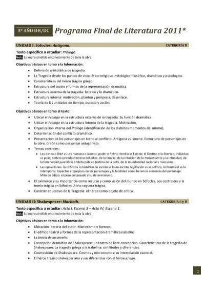 Las caracteristicas internas y externas del genero dramatico y su influencia en la literatura image 1