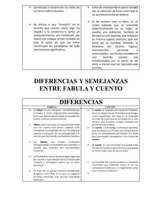 Las principales caracteristicas de los cuentos, fabulas y leyendas: lo que las diferencia y lo que comparten image 1