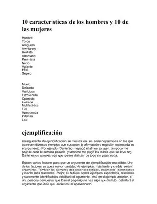 Caracteristicas y cualidades comunes que definen a los hombres image 0