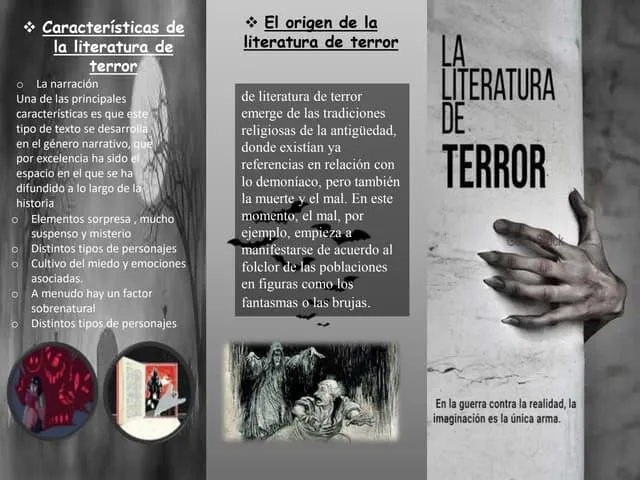 Los 5 elementos esenciales del genero de terror: suspense, misterio, violencia, lo sobrenatural y personajes oscuros photo 0