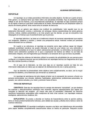 Las caracteristicas basicas de la cronica periodistica y como distinguirla de otros generos periodisticos photo 3