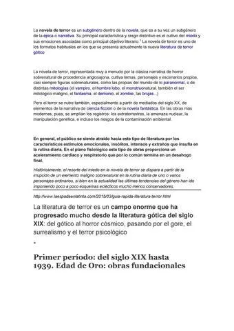Que es un cuento de terror: Caracteristicas principales de este genero literario y como escribir uno photo 2