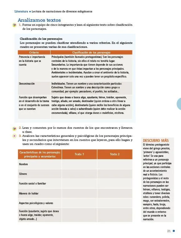 3 Caracteristicas Principales de Un Cuento: Caracterizacion, Argumento y Estructura photo 3
